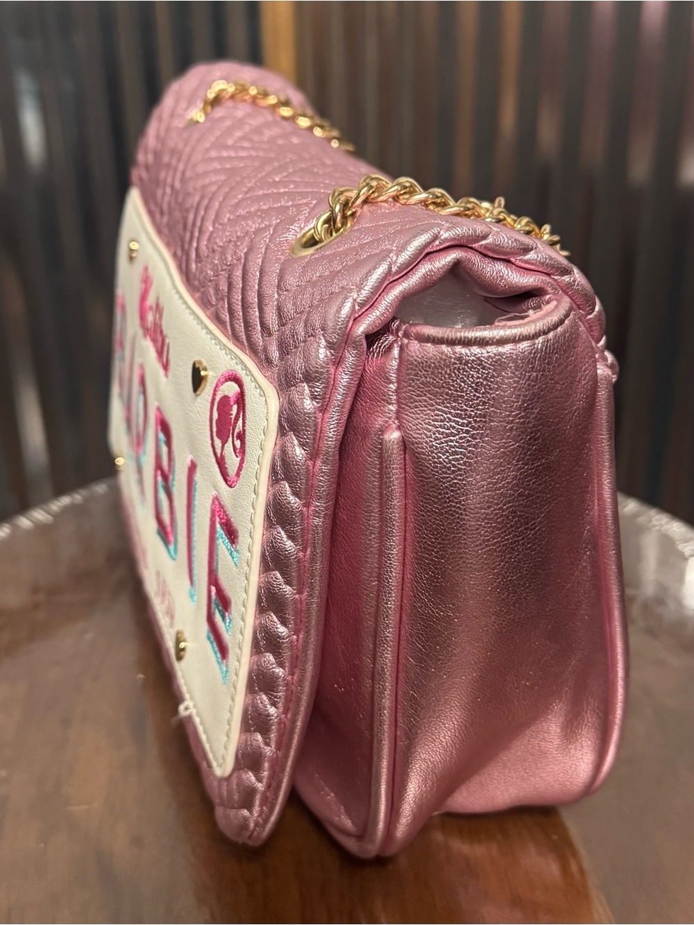 Skinnydip Barbie Malibu License Place Bag Purse - Picture 4 of 10